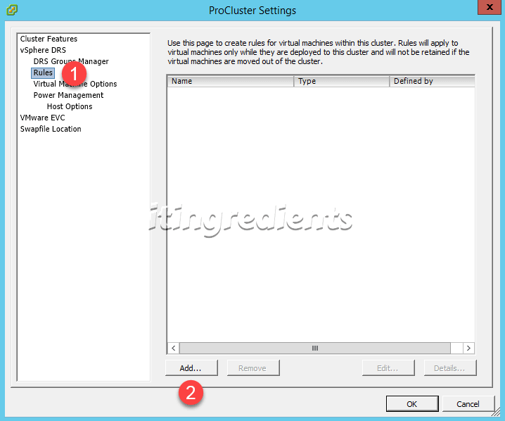 How To Configure Affinity And Anti affinity Rules For VMWare DRS